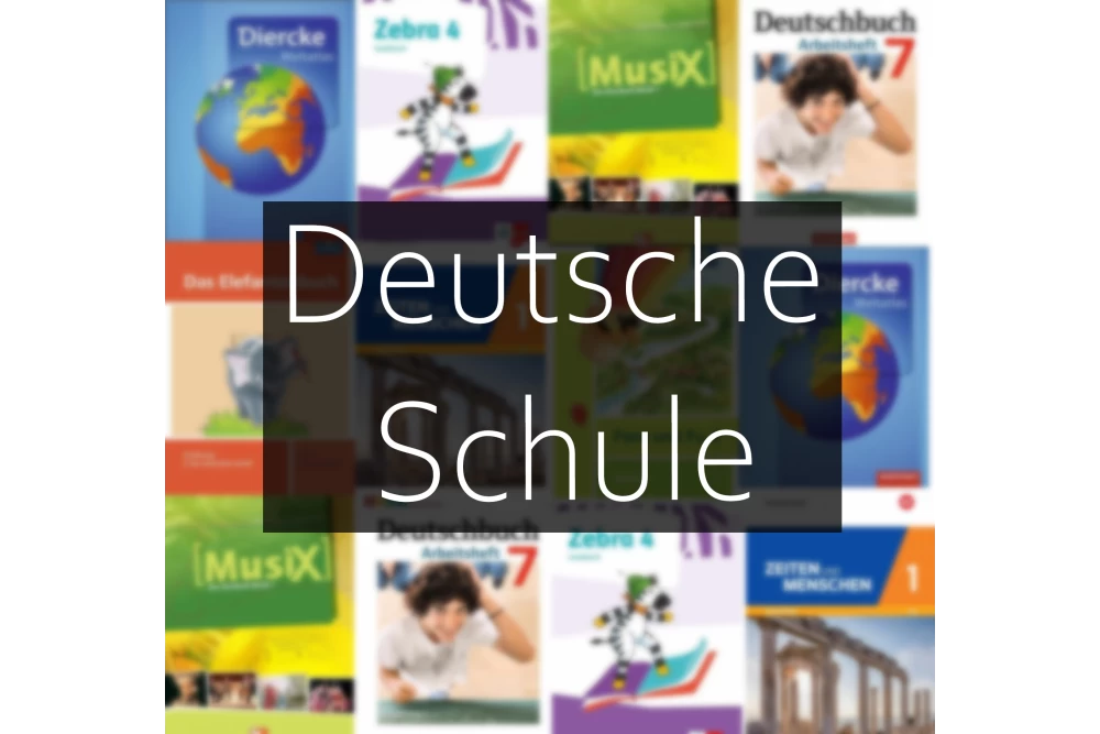 Schulbücher der Deutschen Schule zum Sonderpreis! 